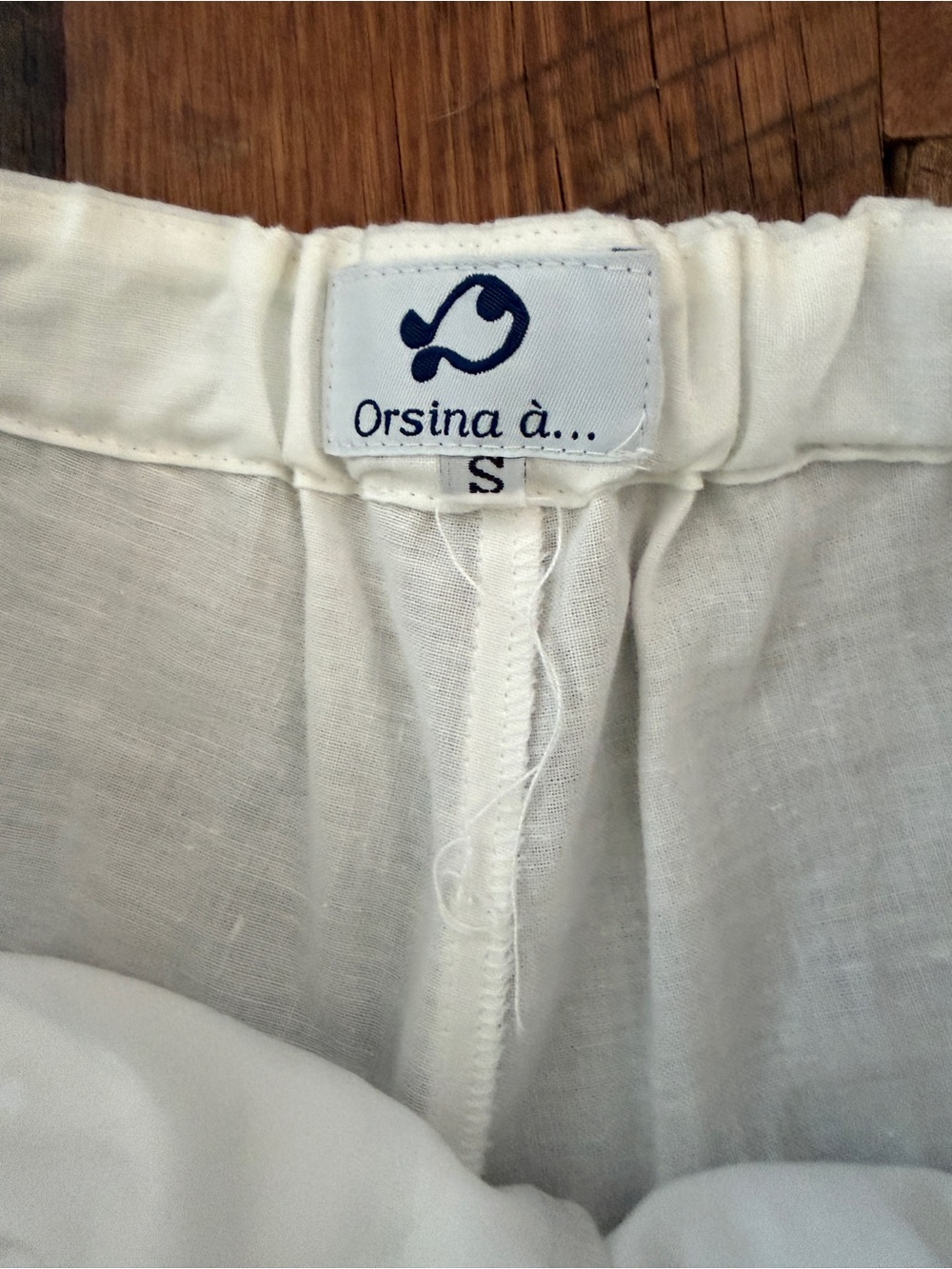 Vintage Italian Orsina shorts with cult following . XS 0-2. White on white. - Picture 4 of 6